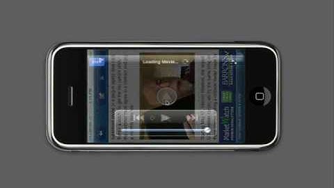 All Things Digital iPhone App Demo, from NewsGator Technologies