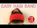 ヘアバンド（３）【閉じ方・はぎ方・つなげ方】 diy crochet headhairband