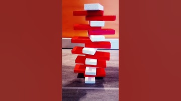 Domino falling reverse video #shorts #asmr #satisfying #fun #asmrsounds #amazing #fungame