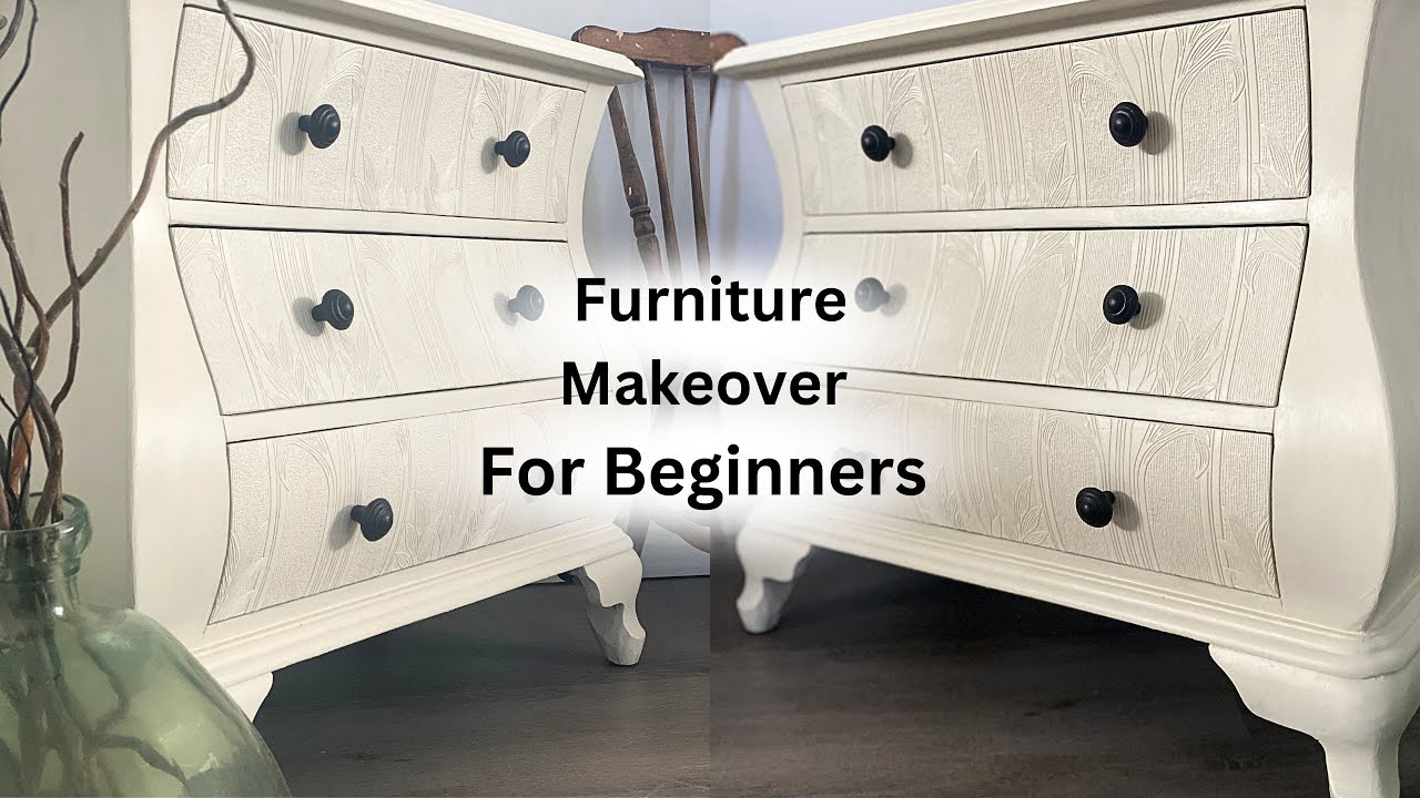 $85 Fluted Furniture Dupe - Fluted Furniture DIY Before and Afters