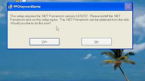 PPC Keyword Genie - Install Windows XP (SP2)