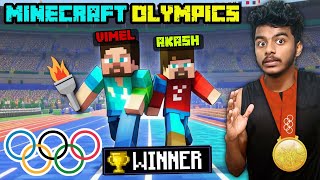 I PLAYED MINECRAFT OLYMPICS IN TAMIL | Minecraft Olympics Tamil with BROTHER || Tamil