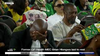 Former Gp Health Mec Brian Hlongwa Laid To Rest
