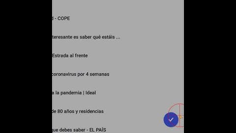 Dejar de seguir un Feed en INOREADER Android