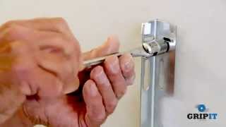 How to Fit a Radiator on a Plasterboard Wall Using Grip It Fixings