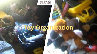 Toddler Toy Declutter and Organization | Toy Organization