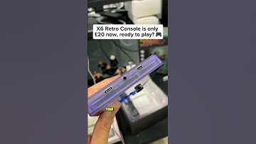 Flash sale: grab the x6 game console! #retrogaming #gameconsole