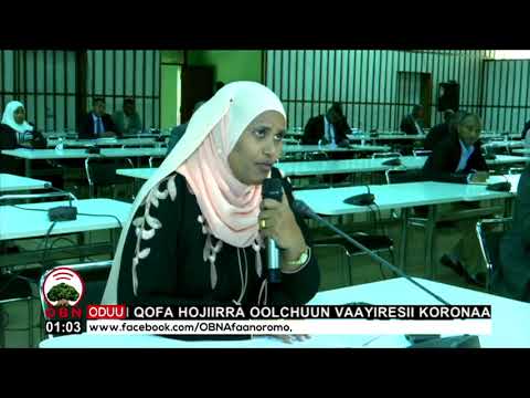 Koronnaa Ittisuuf Hubannaan Murteessaa Dha Obbo Shimallis