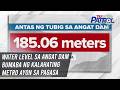 Water level sa Angat Dam bumaba ng kalahating metro ayon sa PAGASA | TV Patrol