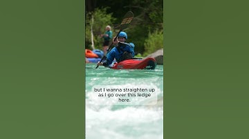 Mastering the "Boof" is key to stepping up your paddling 🛶 #whitewaterkayaking #kayaking #water