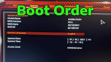 How To Change Boot Order on Gigabyte B450M DS3H Motherboard