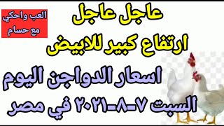 اسعار الدواجن اليوم السبت ٧-٨-٢٠٢١ في مصر