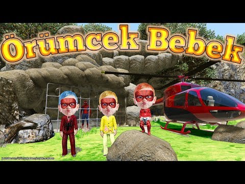 Örümcek Bebek ve Örümcek Adam Çocuk ve Meraklı ile Çok Acayip Piknik Macerası Çizgi Film Gibi Video