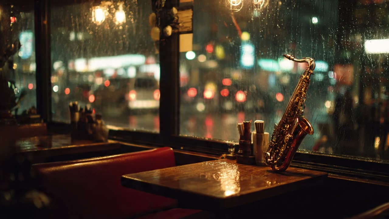Rainy Night Old Jazz – Relaxing Vintage Mood