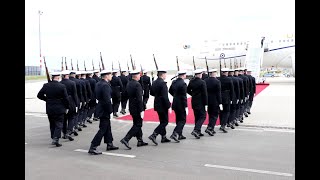 King Charles III - Arrival at BER Airport
