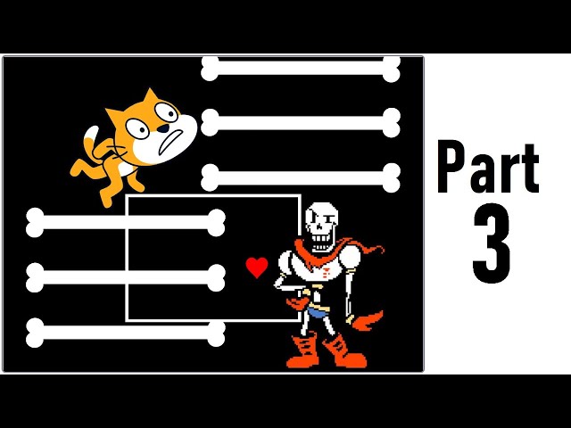 Make an Undertale Battle in Scratch (PART 13: Gaster Blaster) 