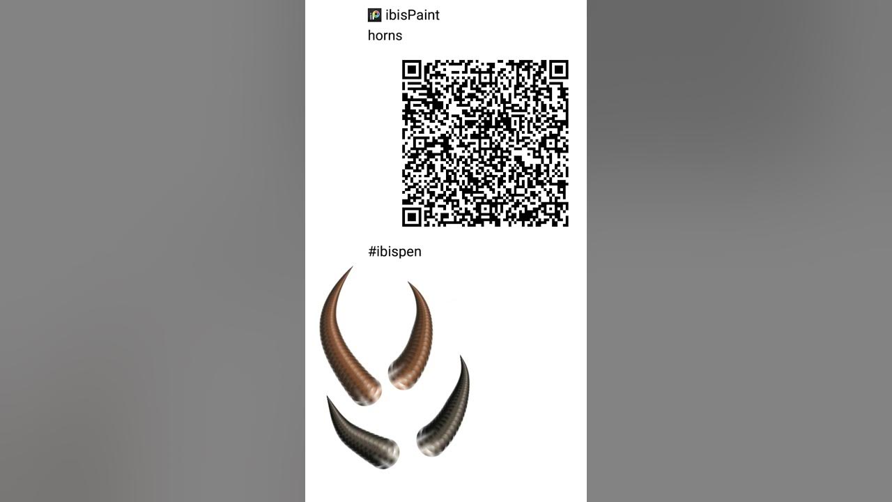 IBISPAINT QR BRUSH CODES shorts ibispaintx YouTube
