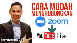 Cara Mudah Menghubungkan Zoom ke Youtube Live