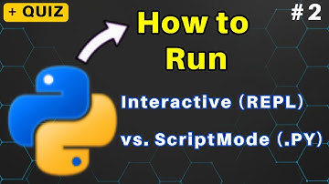 2. Run Python Code: Interactive (REPL) vs. Script (.py) - The Beginner