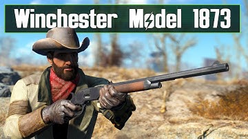 Beautiful New Lever-Action - Winchester Model 1873 Mod (Fallout 4)