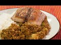 Lentejas con pescado frito • Receta casera • Receta peruana • Peruvian food | BUENAZO!