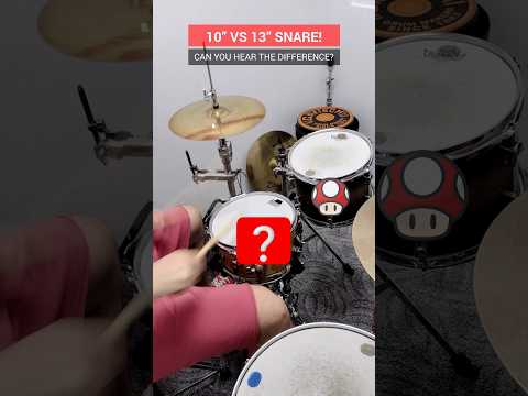 ? Which snare do you prefer? Can you hear the difference? #drums #snare #drumquiz #drummers
