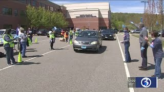VIDEO: Masks for CT gets underway in Middletown