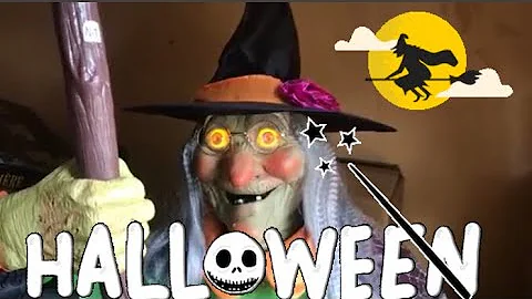 Costco Halloween 2019 Animated Cauldron Witch