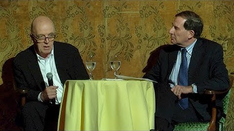 James Fenton in conversation with Ian Wardropper