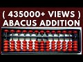 How to add in Abacus || Abacus Addition || Abacus Lesson 2