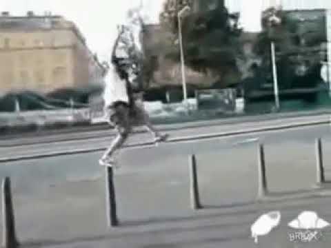 trying-to-jump-across-street-poles