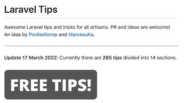 24 New Laravel Tips: March 2022