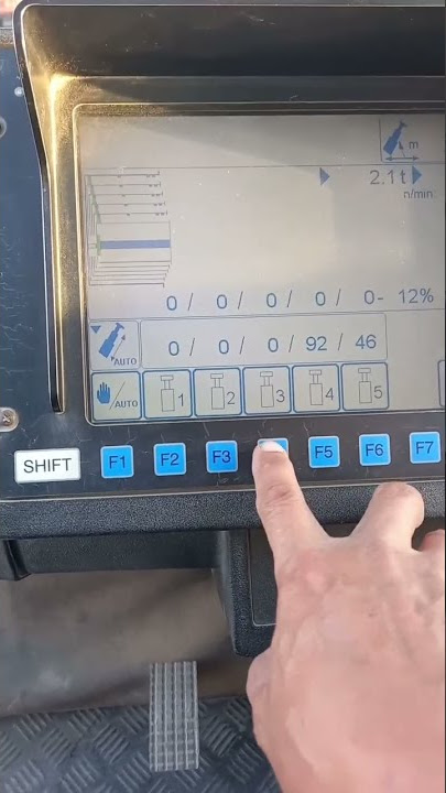 mobile crane monitor