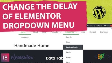 How to Change Delay of Drop-Down Menu in Elementor WordPress | Fix Remove Delay on Drop Down Appear