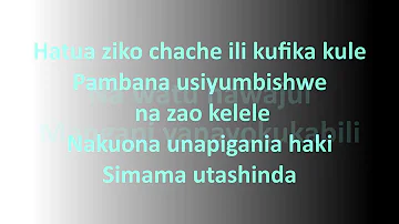 Ben pol ft wyse - Bado kidogo (OFFICIAL LYRICS)