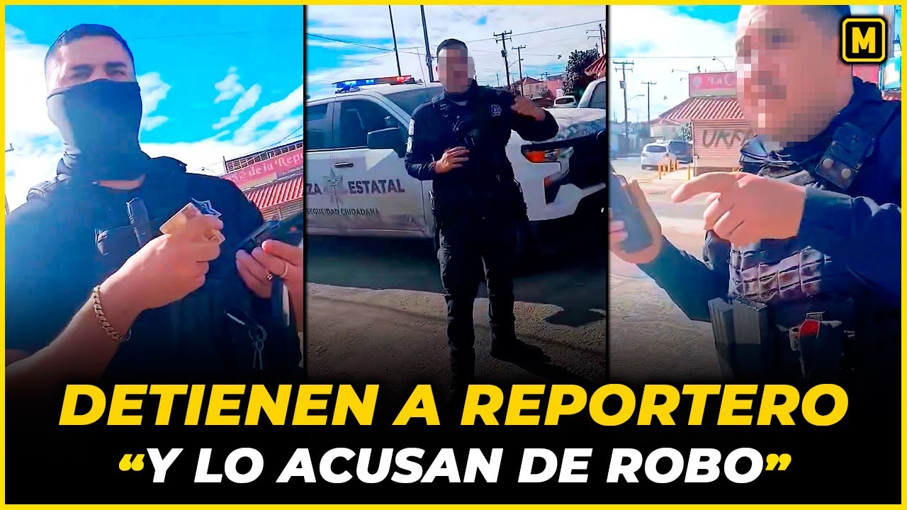 “PEPOS” de Mexicali acusan a Reportero de manejar auto robado