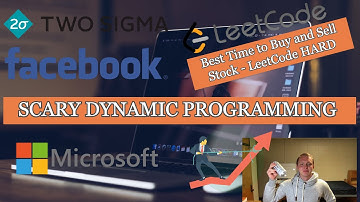 Scary Dynamic Programming - Sell Stocks - LeetCode Hard from Two Sigma, Microsoft, and Facebook