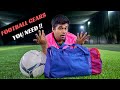 How to pack your football kit bag 