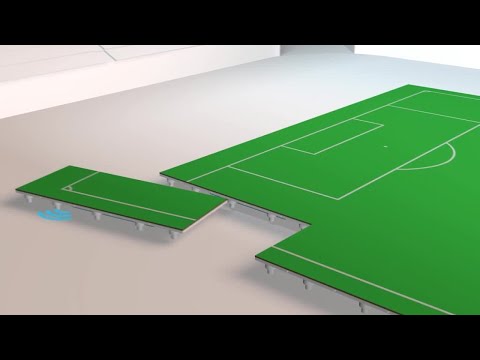 StadiaPitch - from sports pitch to event arena, within hours