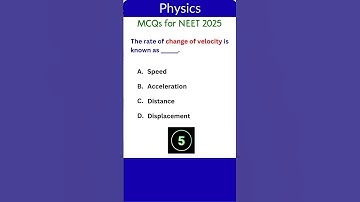NEET Physics MCQs 13 | Bite-Sized Challenges! #physics #neetphysicsmcqs #neetphysics#neetmcqs #quiz