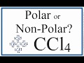 Molecular Geometry and Polarity of CCl4