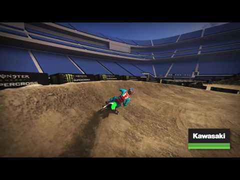 East Rutherford Supercross - Kawasaki Track Map 2017