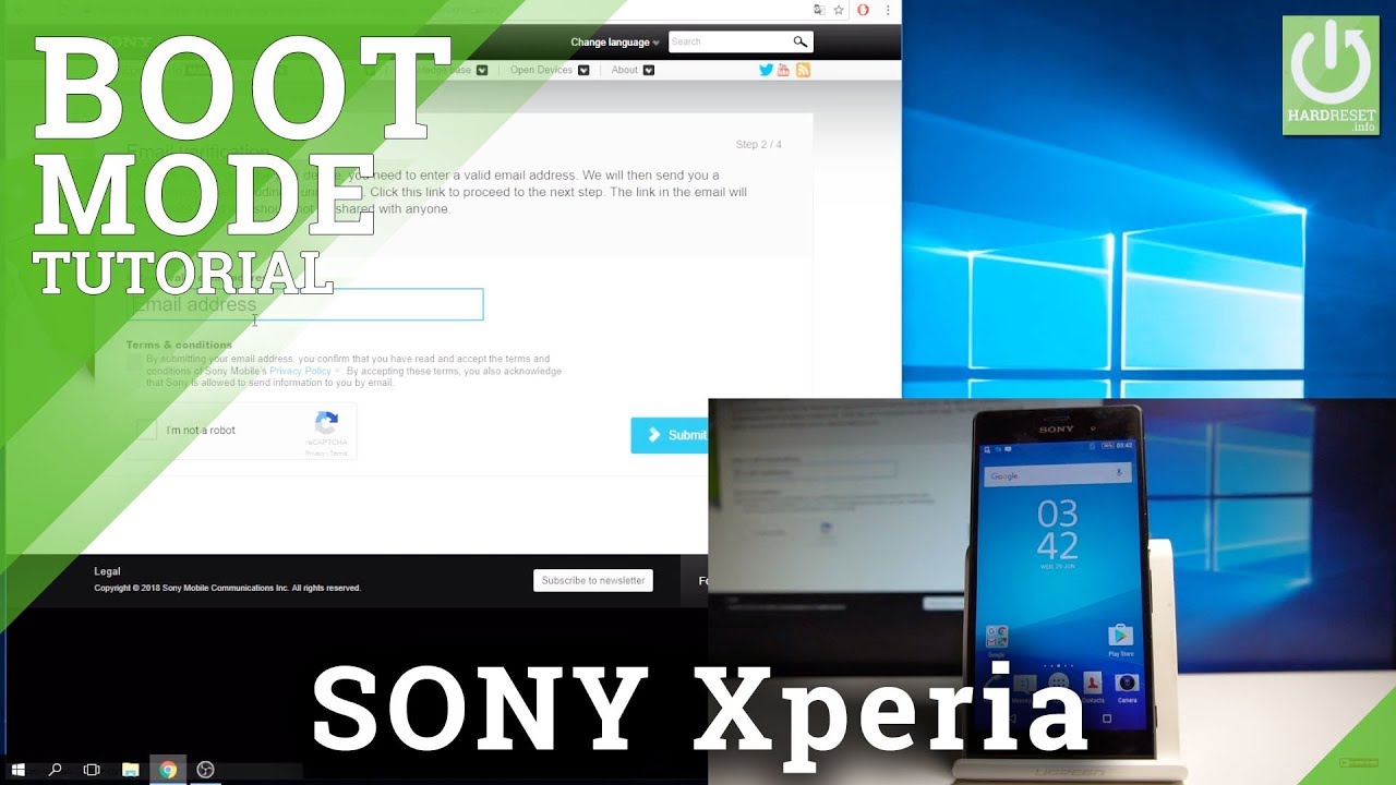 How To Unlock Bootloader In Sony Xperia Unlock Bootloader Tutorial Youtube