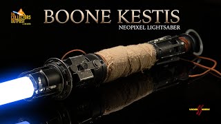 Cere Junda (aka Boone Kestis) Neopixel Lightsaber Unboxing Review - From Vader's Sabers