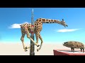 Jump over giant piercer  animal revolt battle simulator