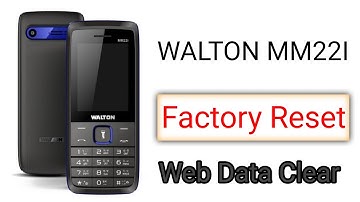 walton mm22i factory reset । how to factory reset walton mobile