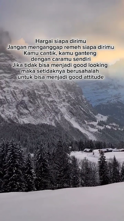 Hargai diri sendiri sebelum menghargai orang lain #motivation #hargadiri #duniacerita