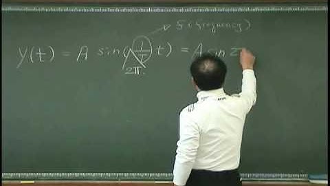 [Lecture 1-2: String vibration and wave] Introduction to Acoustics by Prof. Yang-Hann Kim