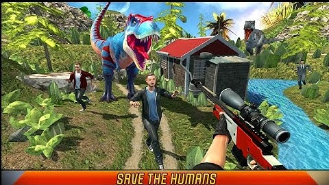 Dinosaur Hunting Games 3D 2023 - Android Gameplay