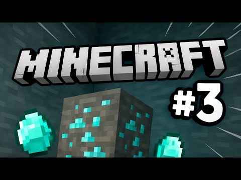 Finding diamonds in Minecraft gameplay #3 - YouTube